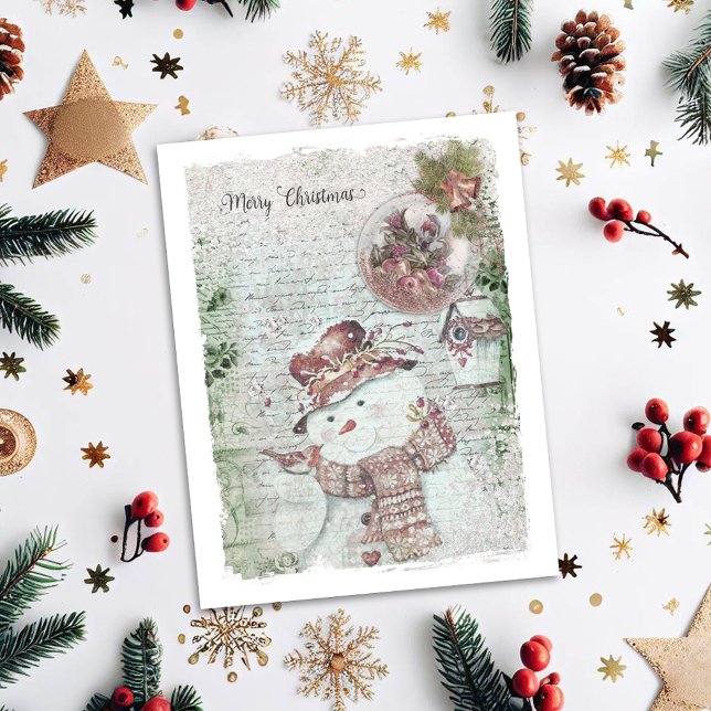 Frohe Weihnachten Schneemann (Von Creator hochgeladen)