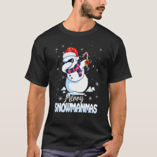 Frohe Weihnachten Schneemann Weihnachten Frauen T-Shirt