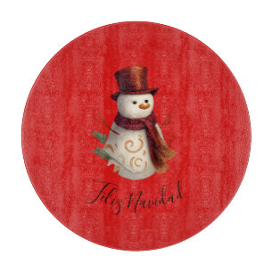 Frohe Weihnachten Schneidbrett - Feliz Navidad Schneidebrett