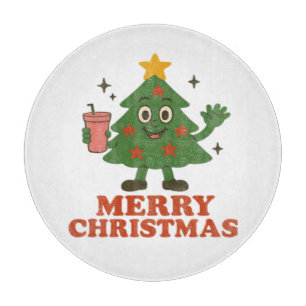 Frohe Weihnachten Schneidebrett