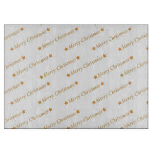 Frohe Weihnachten Schneidebrett