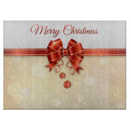 Frohe Weihnachten Schneidebrett