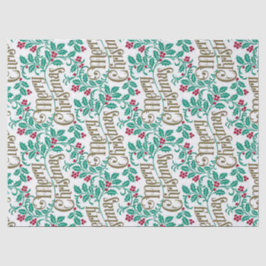 "Frohe Weihnachten" Seidenpapier