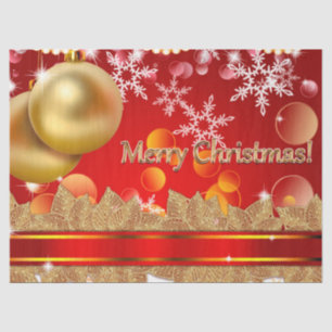 Frohe Weihnachten Seidenpapier