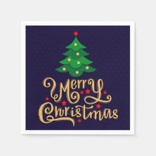 Frohe Weihnachten Serviette
