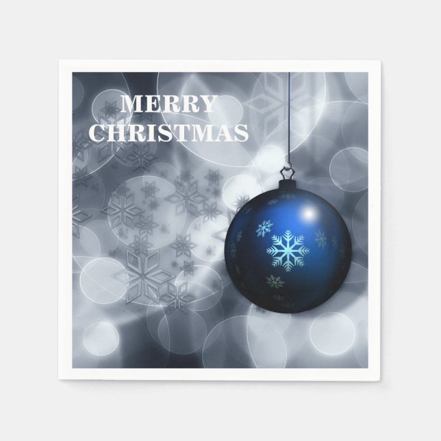 Frohe Weihnachten Serviette (Vorderseite)