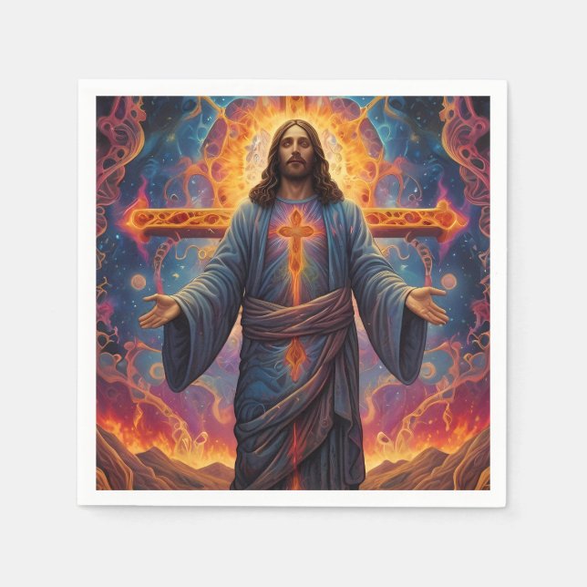 Frohe Weihnachten Serviette (Vorderseite)