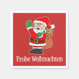 Frohe Weihnachten Serviette