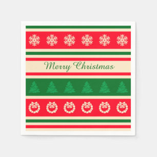 Frohe Weihnachten Serviette