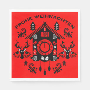 Frohe Weihnachten Serviette