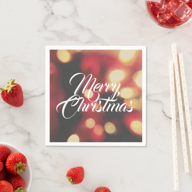 Frohe Weihnachten Serviette (Beispiel)