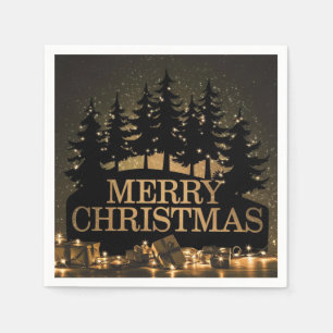 Frohe Weihnachten Serviette