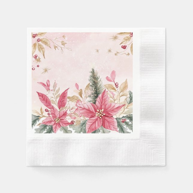 Frohe Weihnachten Serviette (Vorderseite)