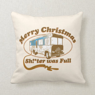 Frohe Weihnachten Sh!*ter war voll Kissen
