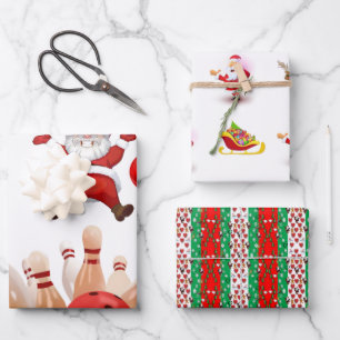 Frohe Weihnachten-Sheets-Geschenkpapier Geschenkpapier Set
