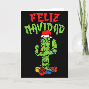 Frohe Weihnachten-Shirt Mexikanischer Weihnachtska Karte
