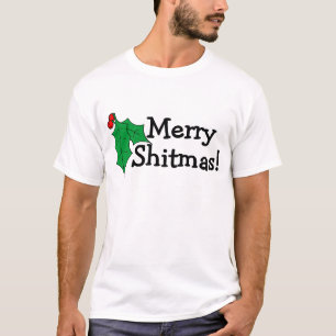 Frohe Weihnachten Shitmas T-Shirt