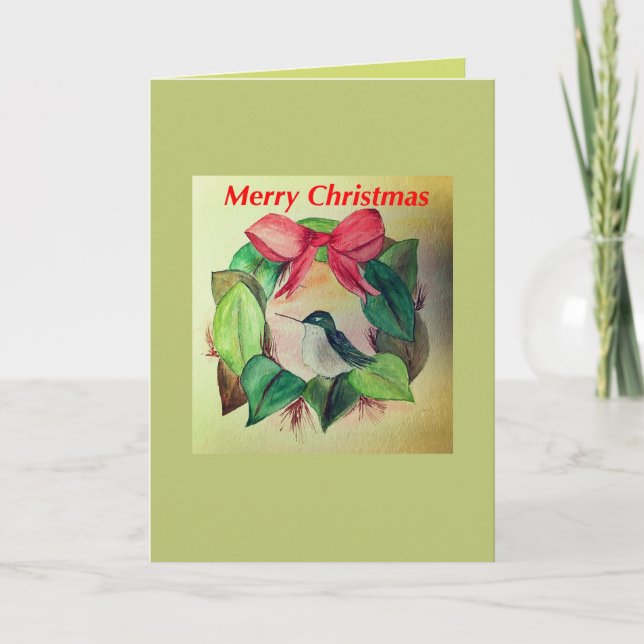 Frohe Weihnachten Sie! (Vorderseite)