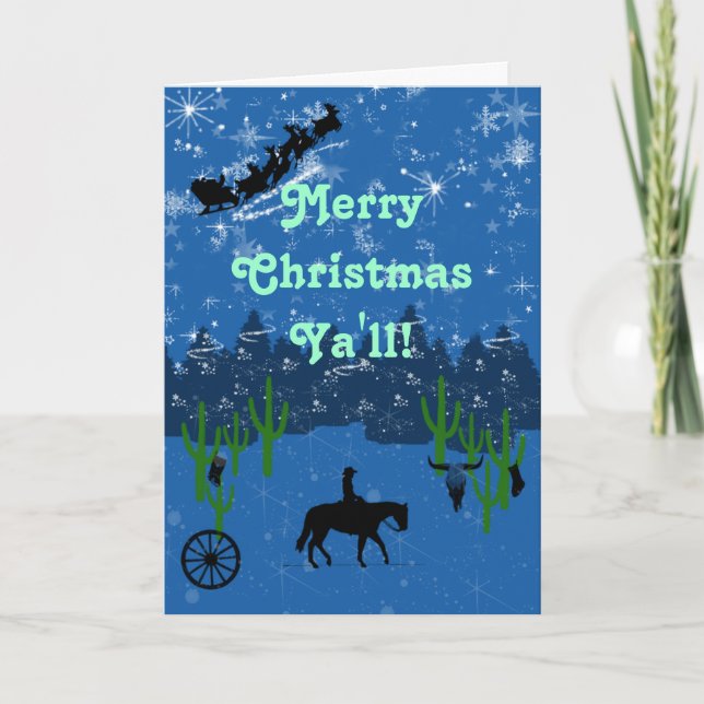 Frohe Weihnachten Sie! (Vorderseite)