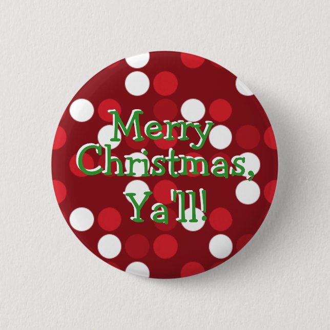 Frohe Weihnachten, Sie! Button (Vorderseite)
