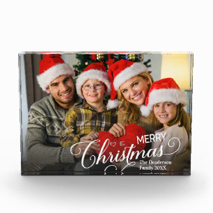 Frohe Weihnachten Simple Custom Foto