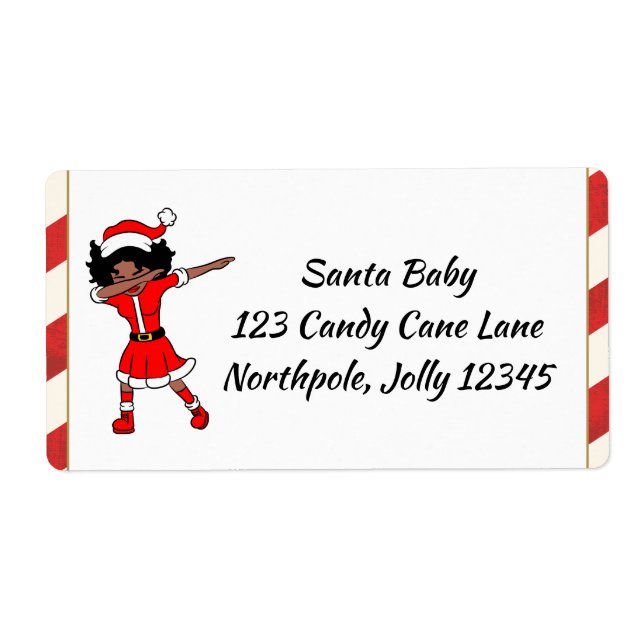 Frohe Weihnachten Sista Black Girl Xmas Magic Frau (Vorne)