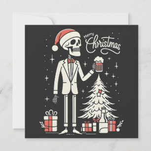 Frohe Weihnachten Skeleton