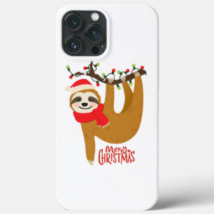 Frohe Weihnachten Sloth   Urlaub Case-Mate iPhone Hülle