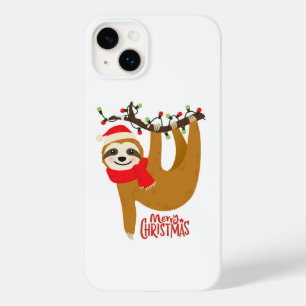 Frohe Weihnachten Sloth   Urlaub Case-Mate iPhone 14 Plus Hülle