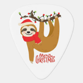 Frohe Weihnachten Sloth | Urlaub Plektrum