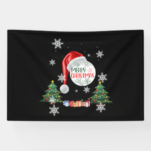 Frohe Weihnachten Snow Collection 4x6 Vinyl Banner