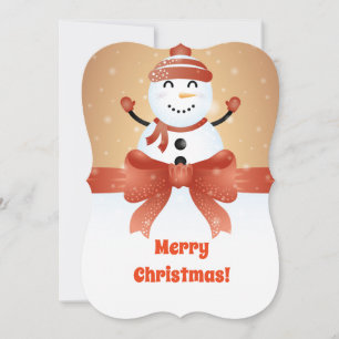 Frohe Weihnachten Snowman
