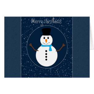 Frohe Weihnachten Snowman