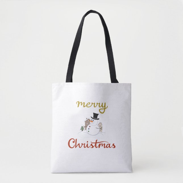 Frohe Weihnachten+Snowman Design (Vorderseite)