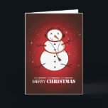 Frohe Weihnachten Snowman Music<br><div class="desc">Frohe Weihnachten Snowman Musik Frohe Weihnachtsfeiertage T - Shirt,  Tragetaschen,  Grußkarten,  Postkarten,  Magnete,  Stickers und vieles mehr.</div>