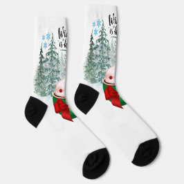 Frohe Weihnachten Socken
