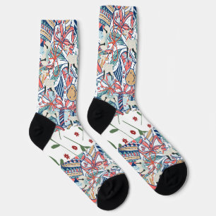 Frohe Weihnachten Socken