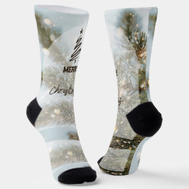 Frohe Weihnachten Socken