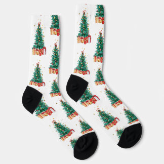 Frohe Weihnachten Socken