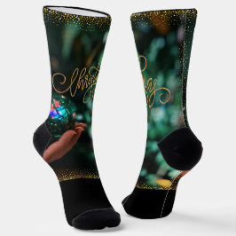Frohe Weihnachten Socken