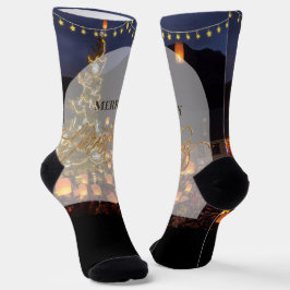 Frohe Weihnachten Socken