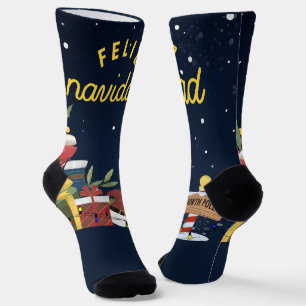 Frohe Weihnachten Socken