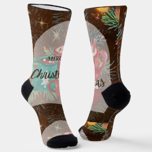 Frohe Weihnachten Socken