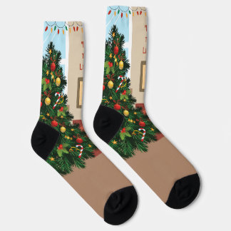 Frohe Weihnachten Socken