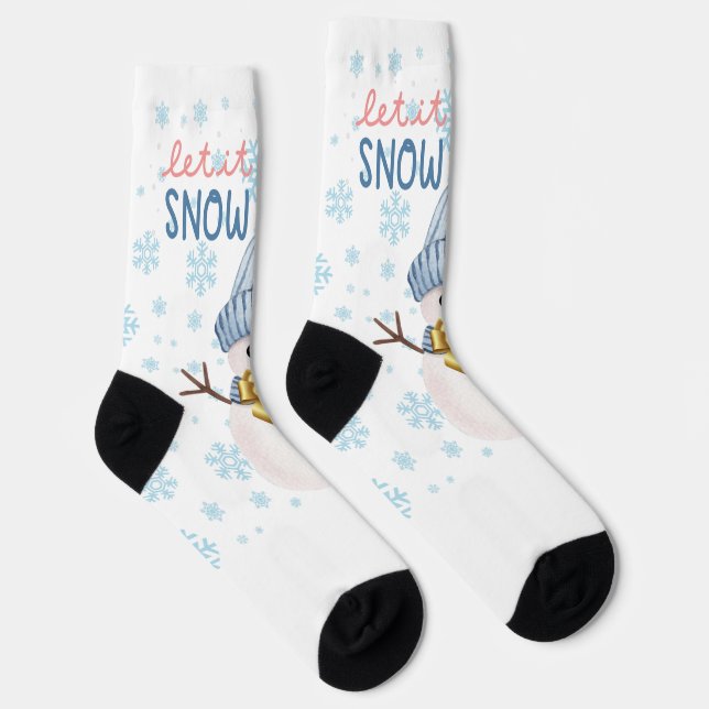 Frohe Weihnachten Socken (Rechts)