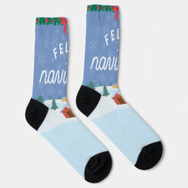 Frohe Weihnachten Socken