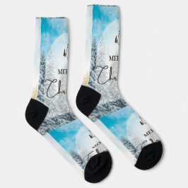 Frohe Weihnachten Socken