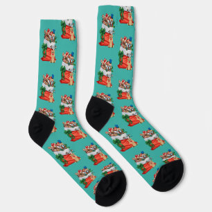 Frohe Weihnachten Socken
