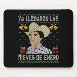 Frohe Weihnachten Spanisch Las Nieves De Enero El Mousepad