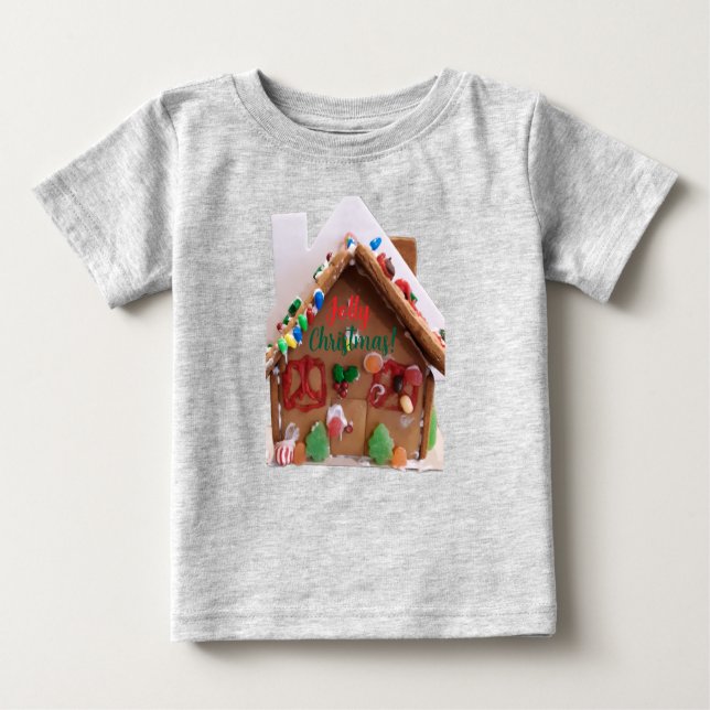Frohe Weihnachten & Spaß, Baby & Kleinkind T - Shi Baby T-shirt (Vorderseite)